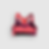 Red Sports Bra Product Photography